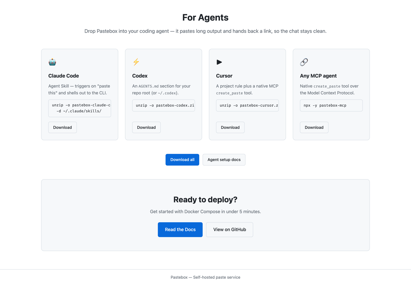 For Agents